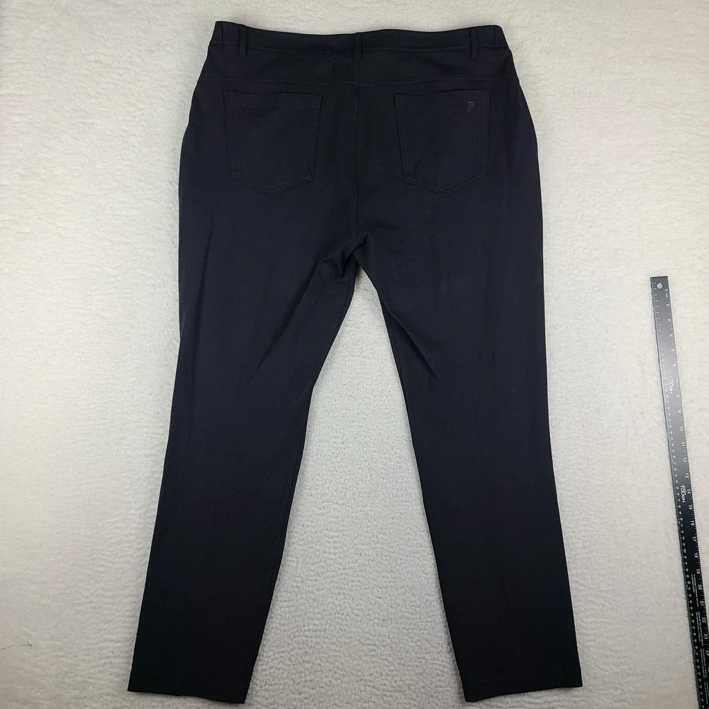 Public Rec Gamechanger Pants Mens 40x32 Black Athleisure‎ Performance Golf